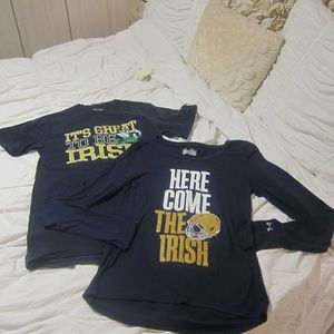 2 for 1 - Notre Dame t-shirts